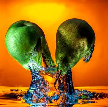Fruit Splash Foto stock