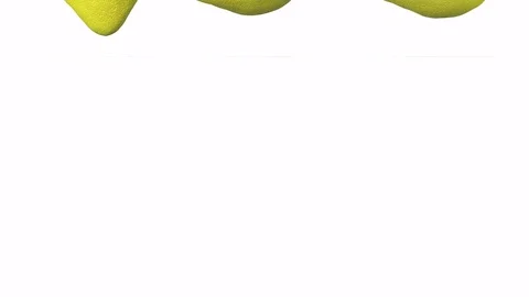 Fruit splash in water, slow motion Stock Footage 71042177