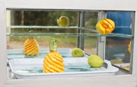 Fruit stall Stock Photos