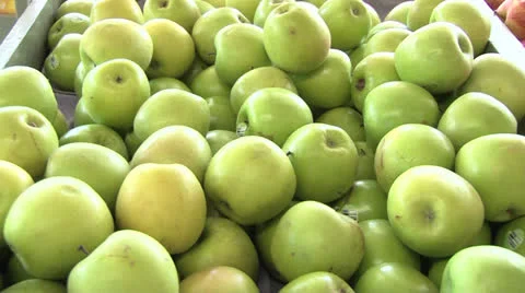 Fruit Stand Stock Footage 25158010