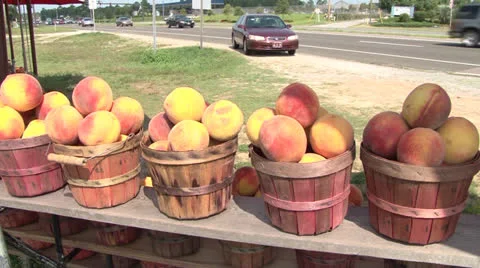 Fruit Stand Stock Footage 25158152