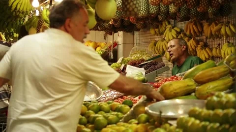 Fruit Stand Video stock 40041565