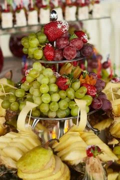 Fruit, stand-up meal Stock Photos