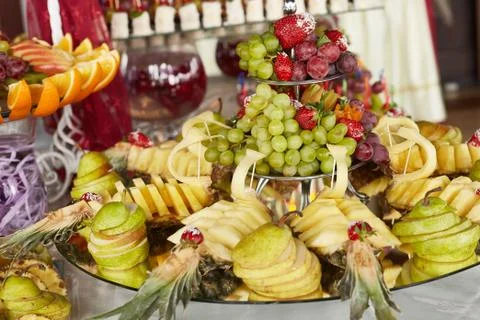 Fruit, stand-up meal Stock Photos