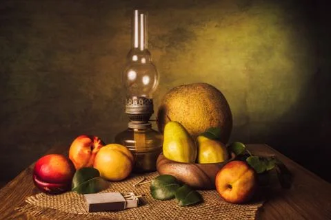 Fruit Still Life Stock Photos