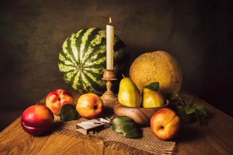 Fruit Still Life Stock Photos