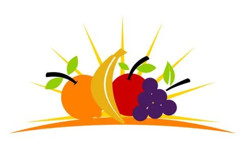 Fruit Store Template Stock-Illustration