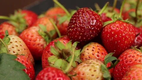 Fruit, Strawberries fruit, strawberry Stock Footage 228762734