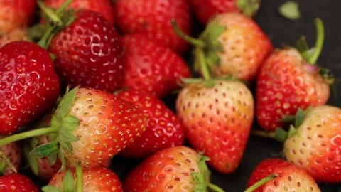 Fruit, Strawberries fruit, strawberry Video stock 228762750