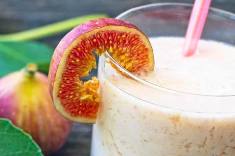 Fruit summer drink Stock Photos