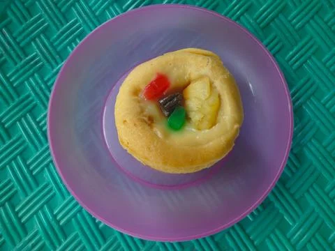 Fruit Sus Cake Stock Photos