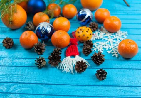 Fruit on the table Stock Photos