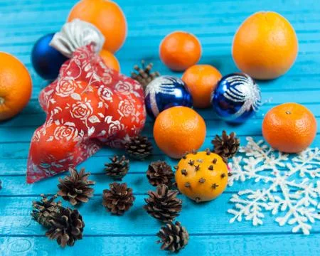 Fruit on the table Stock Photos