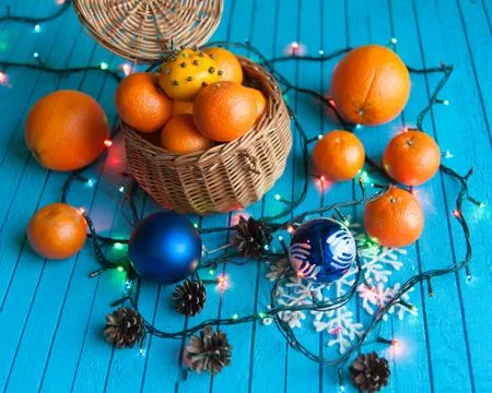 Fruit on the table Stock Photos