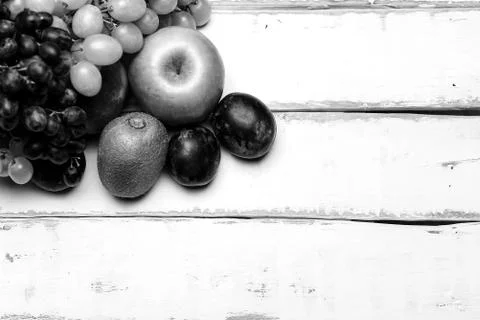 The fruit on the table Stock Photos