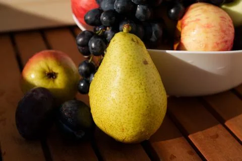 Fruit on the table Fotos Stock