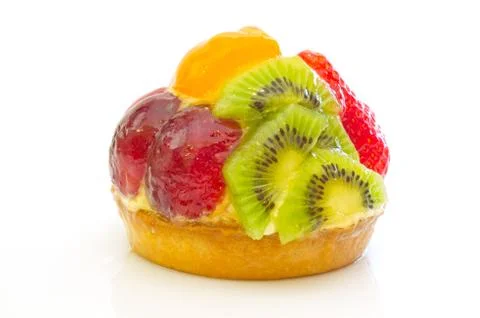Fruit tart Stock Photos