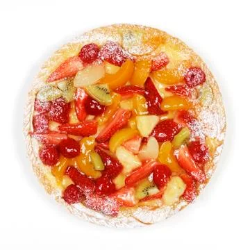 Fruit tart Stock Photos