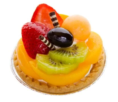 Fruit tart Stock Photos