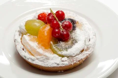 Fruit tart Stock Photos