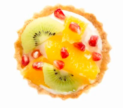 Fruit tart Stock Photos