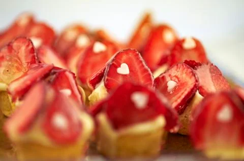 Fruit tart Stock Photos
