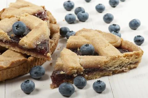 Fruit tart Stock Photos