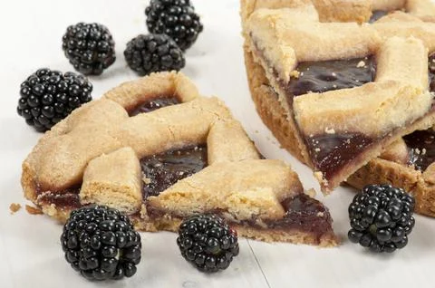Fruit tart Stock Photos