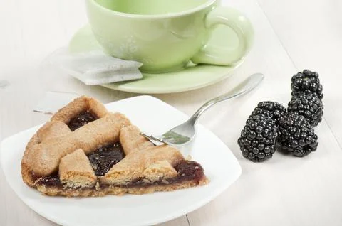 Fruit tart Stock Photos