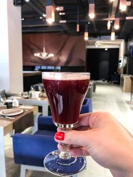 Fruit tea, compote Stock Photos