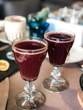 Fruit tea, compote Stock-Fotos