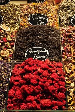 Fruit tea on the counter. Stock Photos