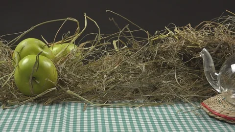 Fruit Tea Ingredients Stock Footage 98242690