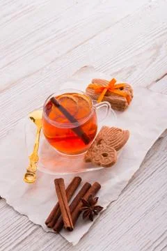 Fruit tea Foto stock