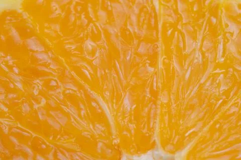 Fruit textured background, Orange pulp with glossy highlights, Repeating pulp mo Foto stock