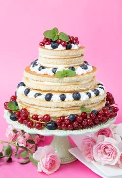 Fruit torte Фото