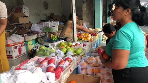Fruit trader Stock Footage 320472387