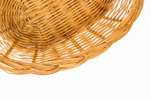 Fruit tray made of bamboo. Stock Photos