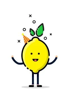 Fruit vector, MBE styled, flat icon Stock Illustration