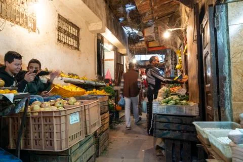 Fruit vendor Foto stock