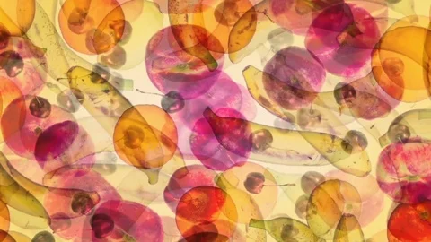 Fruit vitamin background Stock Footage 71059548