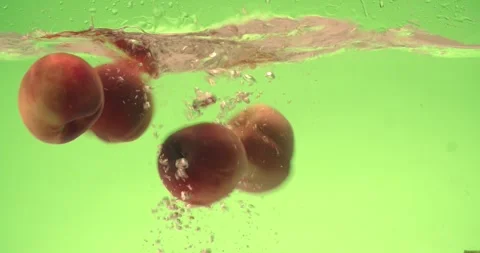 Fruit in the water Stock Footage 244666557