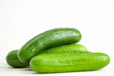 Fruit on white background Stock Photos