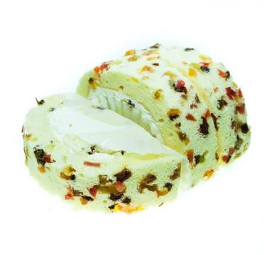 Fruit yam roll Stock Photos
