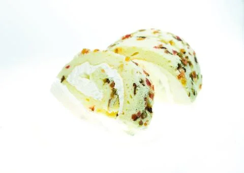 Fruit yam roll Stock Photos