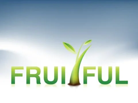 Fruitful Logo Stock Illustration
