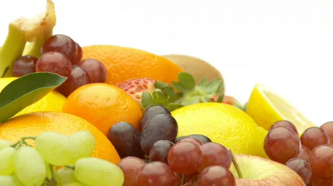 Fruitloop with place for text on top Stock Footage 333020