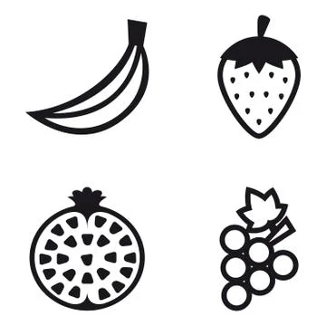 Fruits 06 Illustrazione stock