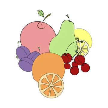 Fruits 2 Иллюстрация