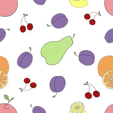 Fruits 6 Иллюстрация